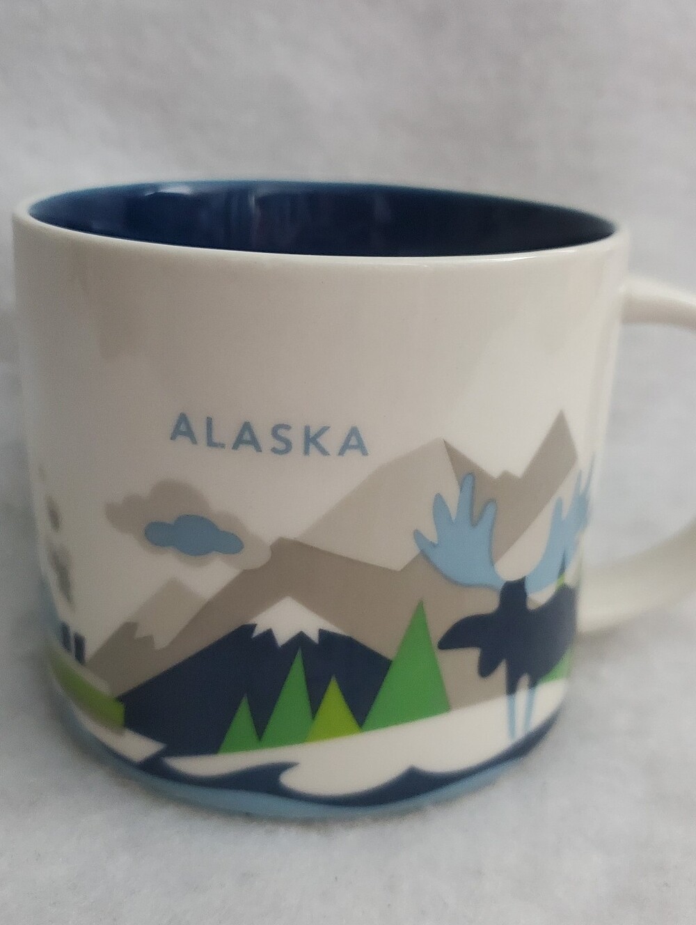 Starbucks You Are Here Collection Alaska Ceramic Mug